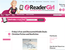 Tablet Screenshot of ereadergirl.com